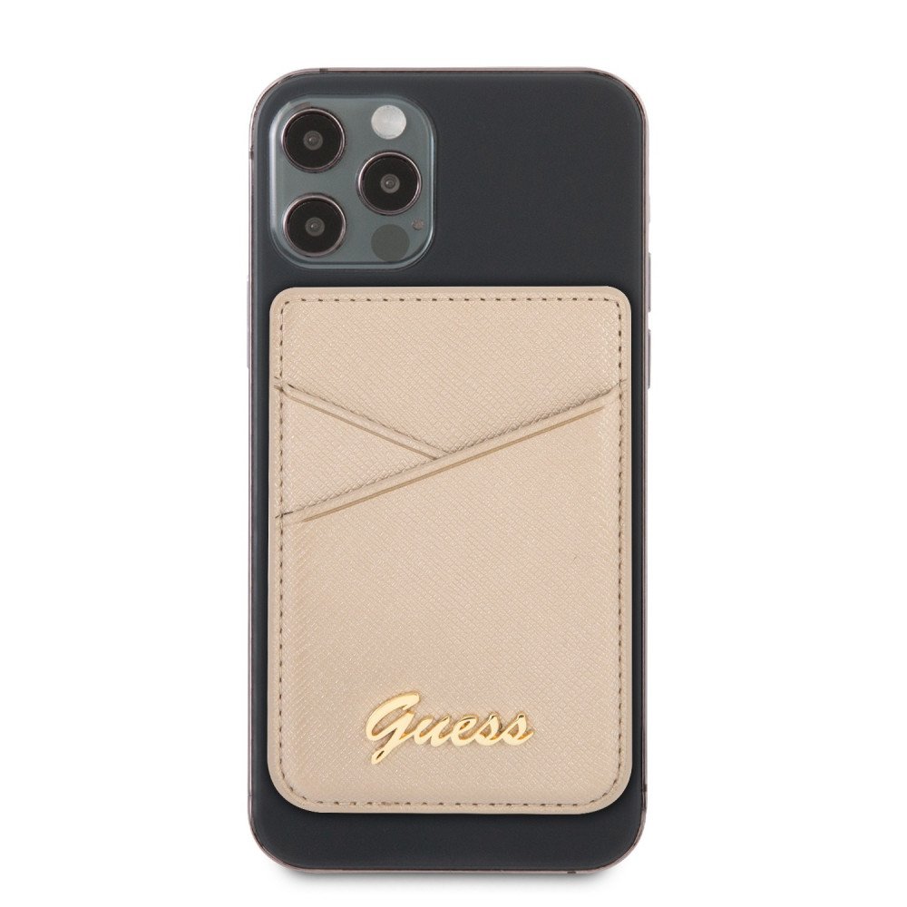 محفظة جيس مغناطيسيه للآيفون مع ماج سيف - ذهبي